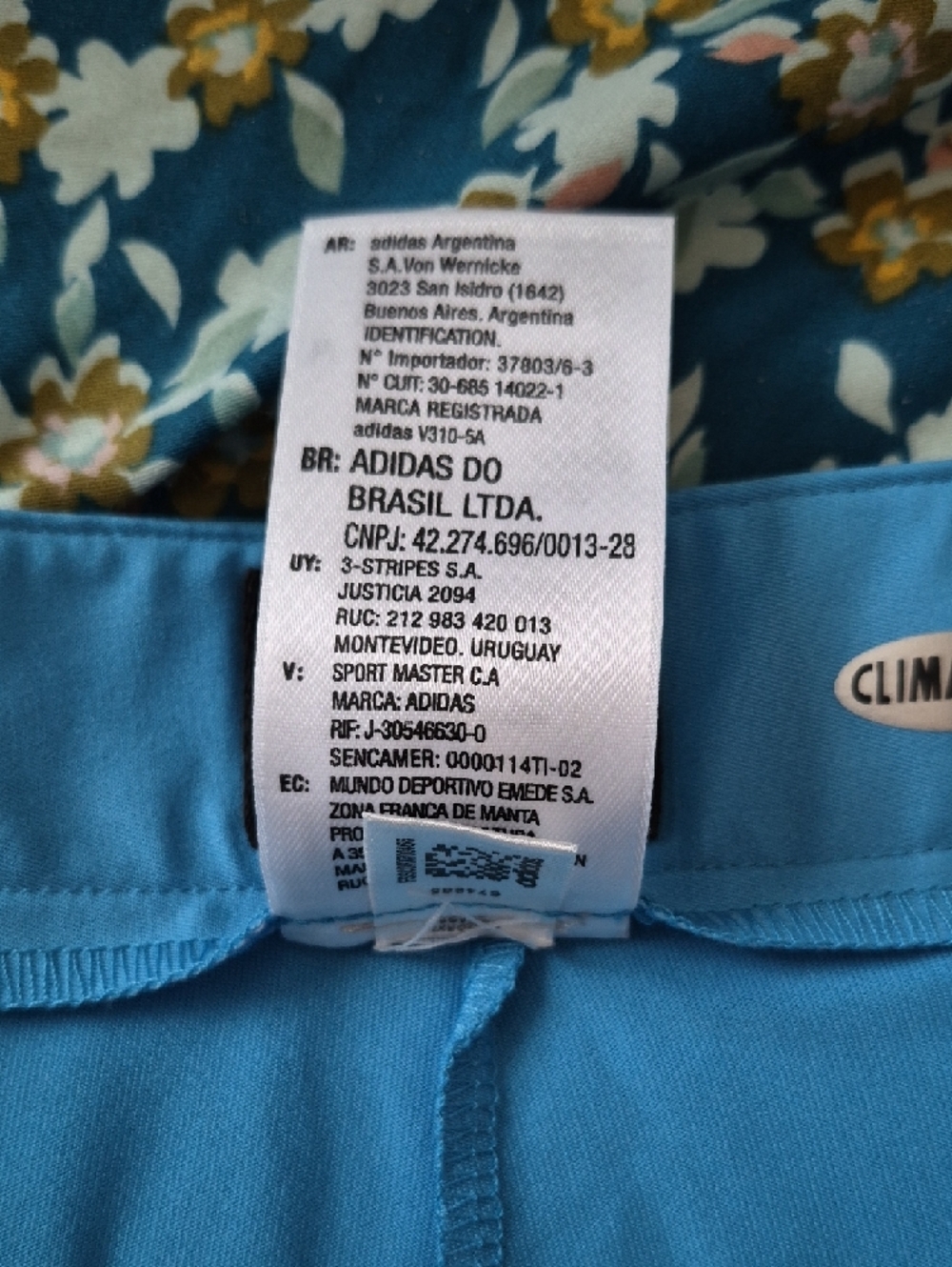 Adidas Women's Golf Skort Light Blue Climacool ProDry Plus Size 12 - Picture 4 of 11